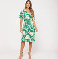 Vestido Longo Floral Estampado