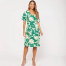 Vestido Longo Floral Estampado