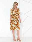Vestido Longo Floral Estampado