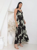 Saia Longa Feminina com Estampa Floral