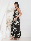 Saia Longa Feminina com Estampa Floral