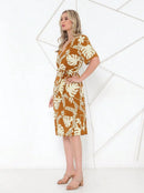 Vestido Longo Floral Estampado