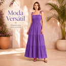 Vestido Roxo extramamente elegante