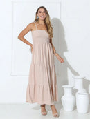 Vestido Feminino de Verão em Chiffon Elegante
