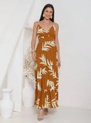 Saia Longa Feminina com Estampa Floral