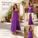 Vestido Roxo extramamente elegante