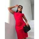 Vestido sem mangas de Algodão