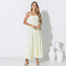 Vestido Feminino de Verão em Chiffon Elegante