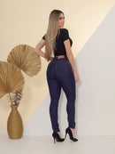 Calça Feminina Skinny Jeans Escuro