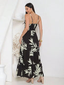Saia Longa Feminina com Estampa Floral