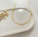 Gargantilha de Aço Inox dourado Feminina