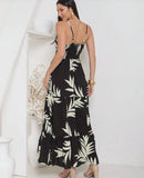 Saia Longa Feminina com Estampa Floral